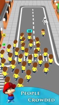 人群跑步3D