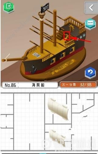 组合模型2度假之海第6关海贼船图文通关教程