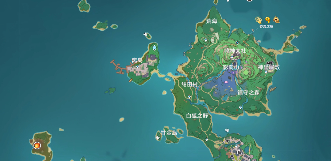 原神稻妻地图介绍