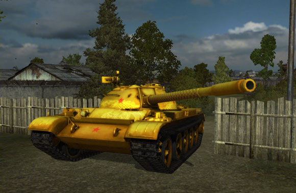《坦克世界》黄金59式 中型坦克