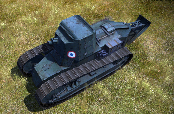 《坦克世界》雷诺BS 自行火炮