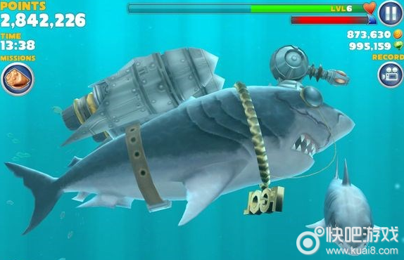 饥饿的鲨鱼：进化巨齿鲨攻略