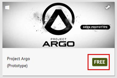 《Argo》免费领取活动及方法