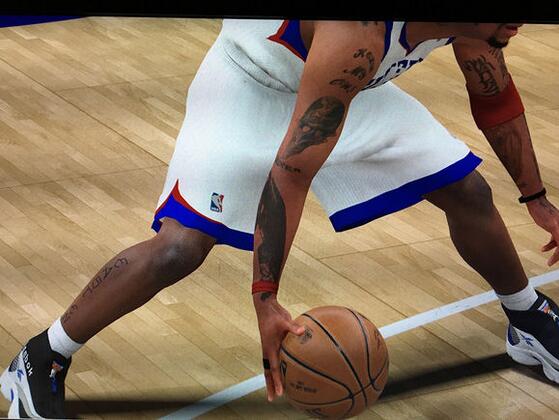 NBA 2K18艾弗森完整纹身MOD下载_艾弗森完整纹身MOD