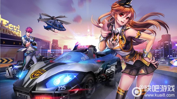 QQ飞车游戏界面图