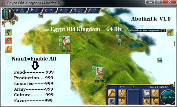 埃及古国六项修改器下载_v1.0六项修改器Abolfazl.k版