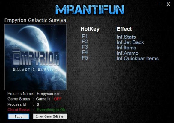 帝国霸业银河生存v8.1.0 1738五项修改器MrAntiFun版下载