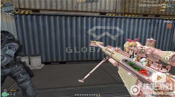 CFBarrett-金色蔷薇武器属性效果介绍  其实应该叫做少女粉红系武器