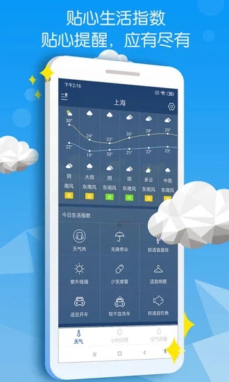 精准天气预报App