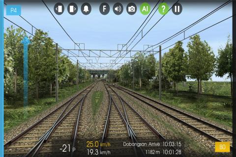 3D火车驾驶模拟