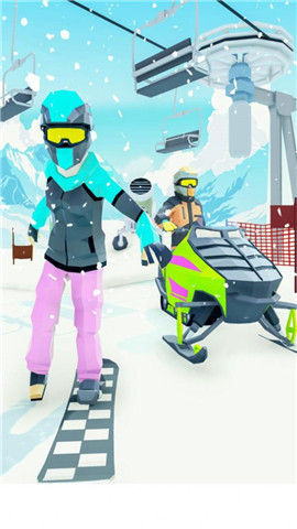 滑雪激斗比赛
