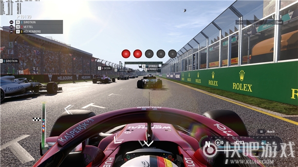《F1 2018》发布众多超清游戏截图 动态模糊特效似赛场