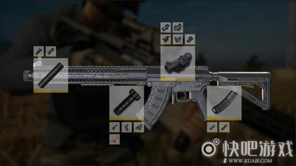 《绝地求生》官方公布新武器瞄具视频 激光瞄具刚枪神器