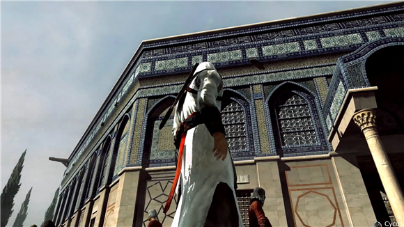 《刺客信条》游戏画面对比现实场景 重现耶路撒冷风光