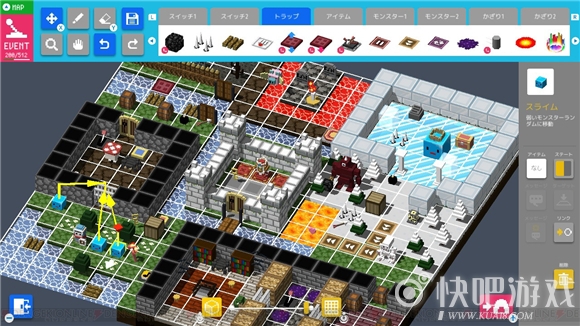 《砖块迷宫建造者》登录Switch平台 自由建造各类迷宫