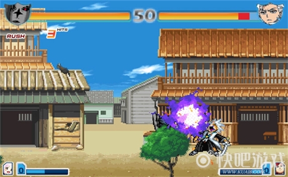 《死神VS火影3.3》游戏介绍 经典动漫角色大乱斗游戏