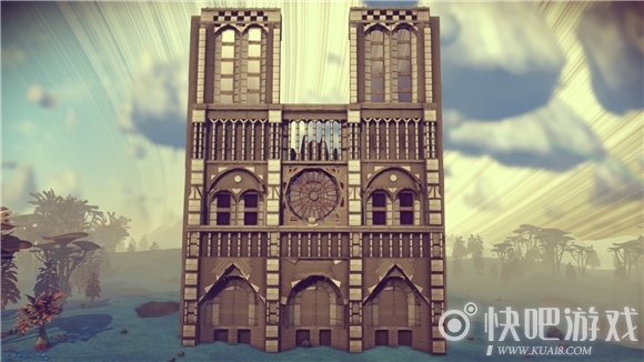 《无人深空》玩家在游戏内建造巴黎圣母院 高度还原相当用心