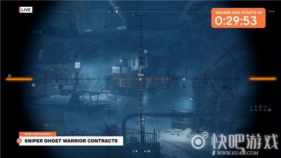 E3 2019：《狙击手：幽灵战士契约》扮演杀手雪夜狙击