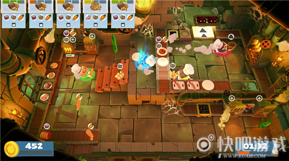 《胡闹厨房2》新DLC“饥饿之夜”公布 含9个新厨房
