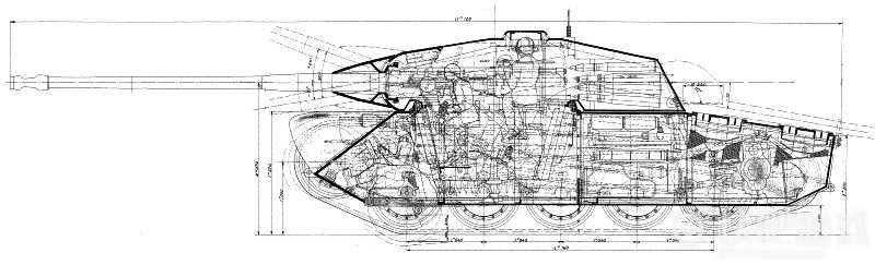 法兰西的异想天开，图纸上的歼击车——AMX CDC