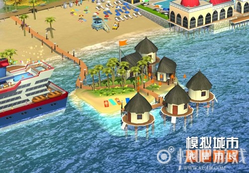 《模拟城市：我是市长》用迷人的海滨建筑迎接热浪
