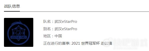 2021武汉eStarPro战队成员介绍