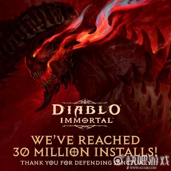 《暗黑破坏神：不朽》仅用8周时间 全球收入破1亿美元
