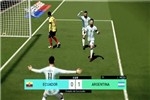 《实况足球2018》世预赛模拟 厄瓜多尔VS阿根廷
